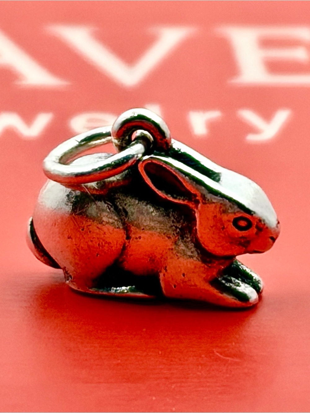 James Avery RETIRED Sterling Silver RABBIT Charm